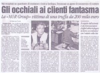 Articolo del quotidiano La Tribuna